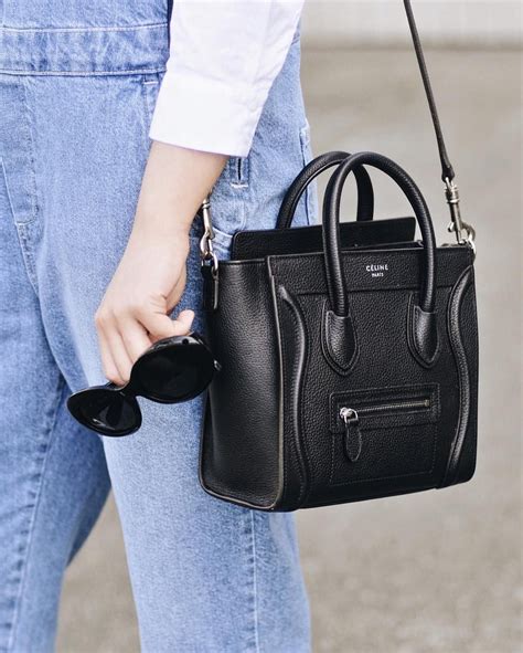 celine mini luggage crossbody price|Celine mini luggage tote sale.